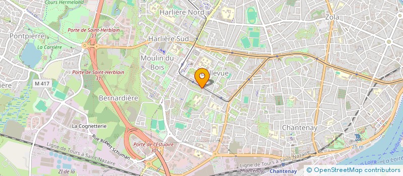 localisation de l'entreprise MONSIEUR ANTHONY COLET à NANTES