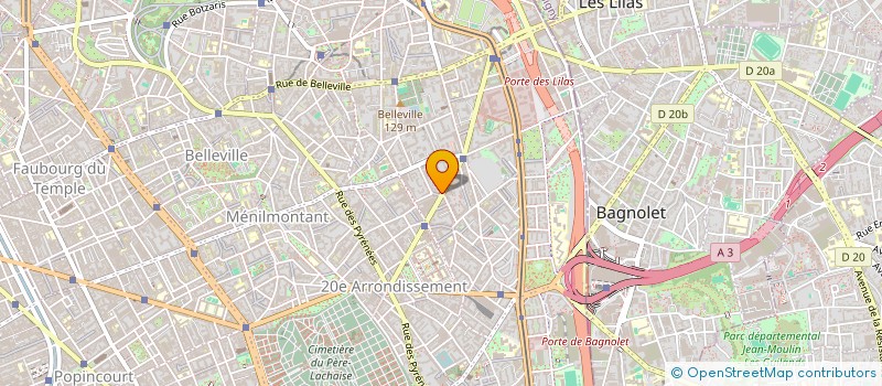 localisation de l'entreprise MONSIEUR ANTHONY COLETTE  PARIS