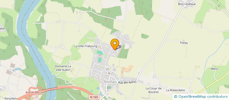 localisation de l'entreprise MONSIEUR ANTHONY COLIAS  NIVILLAC