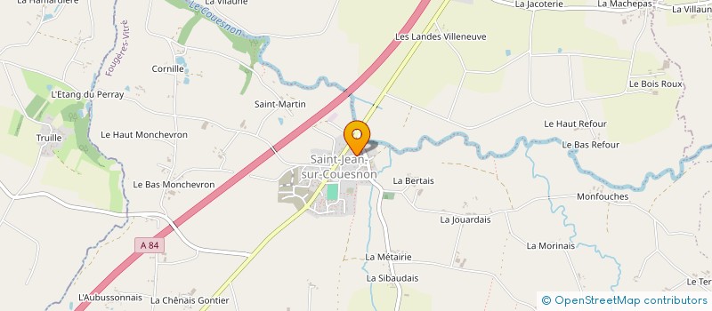 localisation de l'entreprise MONSIEUR ANTHONY COLIN  RIVES-DU-COUESNON