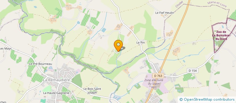 localisation de l'entreprise MONSIEUR ANTHONY COLOU  OREE-D'ANJOU