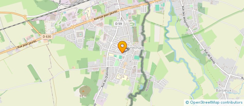 localisation de l'entreprise MONSIEUR ANTHONY COLPART  QUIEVRECHAIN