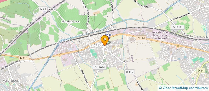 localisation de l'entreprise MONSIEUR ANTHONY COMBE  LUNEL-VIEL