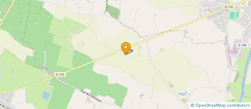 localisation de l'entreprise MONSIEUR ANTHONY CONGNARD  JUVARDEIL