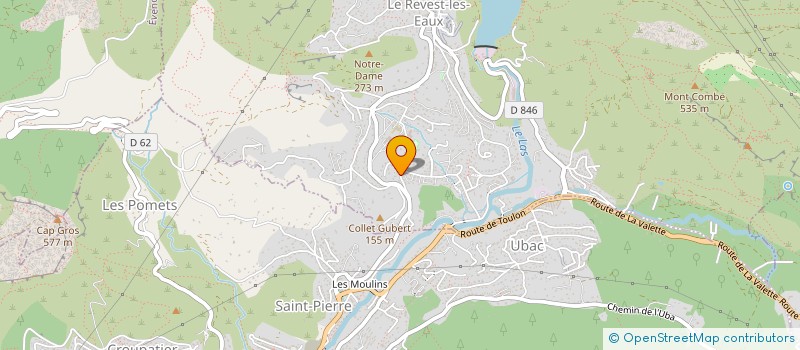 localisation de l'entreprise MONSIEUR ANTHONY CONGY  LE REVEST-LES-EAUX