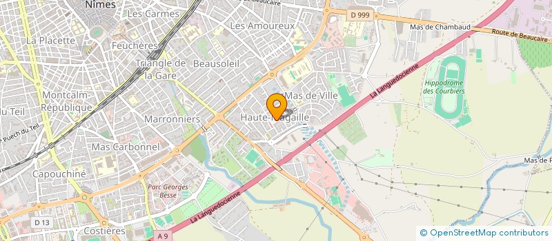 localisation de l'entreprise MONSIEUR ANTHONY CONTRERAS  NIMES