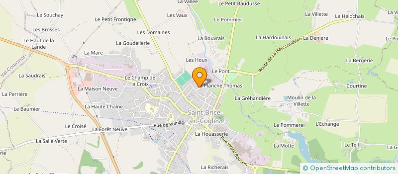 localisation de l'entreprise MONSIEUR ANTHONY COQUELIN  MAEN ROCH