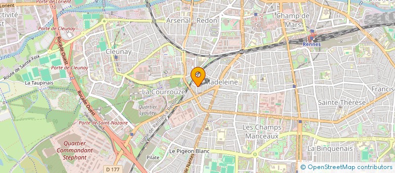 localisation de l'entreprise MONSIEUR ANTHONY COQUIL  RENNES