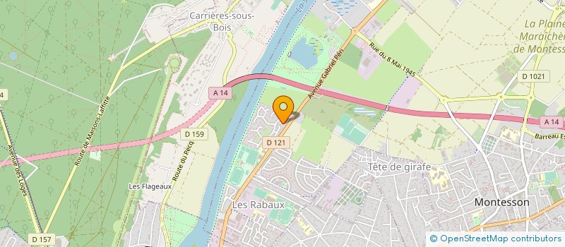 localisation de l'entreprise MONSIEUR ANTHONY COR  MONTESSON