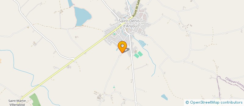localisation de l'entreprise MONSIEUR ANTHONY CORBINEAU  SAINT-DENIS-D'ANJOU