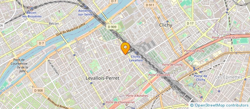 localisation de l'entreprise MONSIEUR ANTHONY CORCOS à LEVALLOIS-PERRET