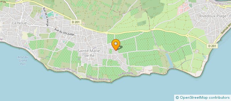 localisation de l'entreprise MONSIEUR ANTHONY CORDON  SAINTE-MARIE-DE-RE