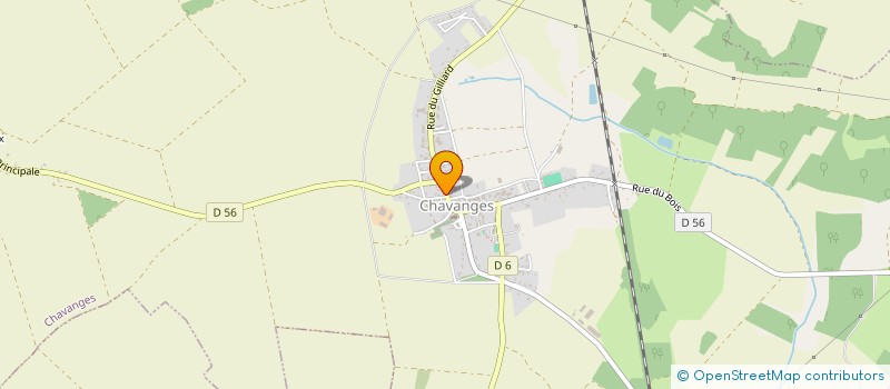 localisation de l'entreprise MONSIEUR ANTHONY CORNU  CHAVANGES