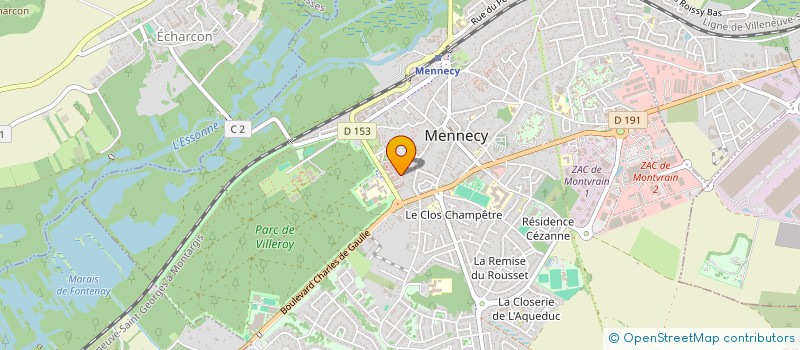 localisation de l'entreprise MONSIEUR ANTHONY CORRADI  MENNECY