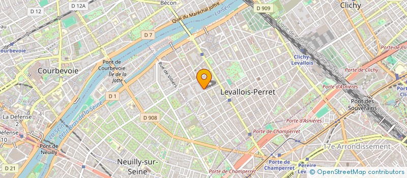 localisation de l'entreprise MONSIEUR ANTHONY CORRE-GUERNIOU à LEVALLOIS-PERRET