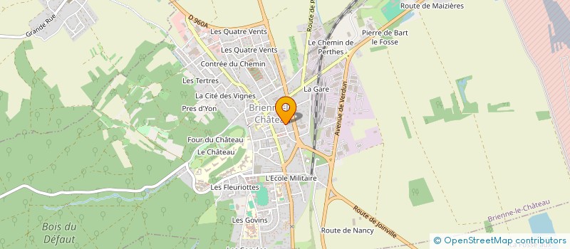 localisation de l'entreprise MONSIEUR ANTHONY CORROY  BRIENNE-LE-CHATEAU