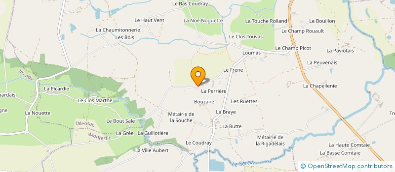 localisation de l'entreprise MONSIEUR ANTHONY CORVAISIER  TALENSAC