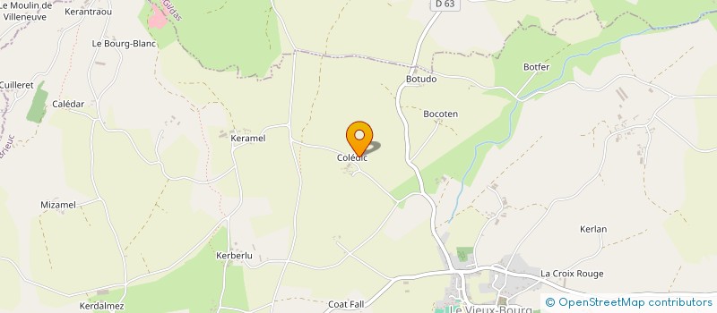 localisation de l'entreprise MONSIEUR ANTHONY COSSON à LE VIEUX-BOURG