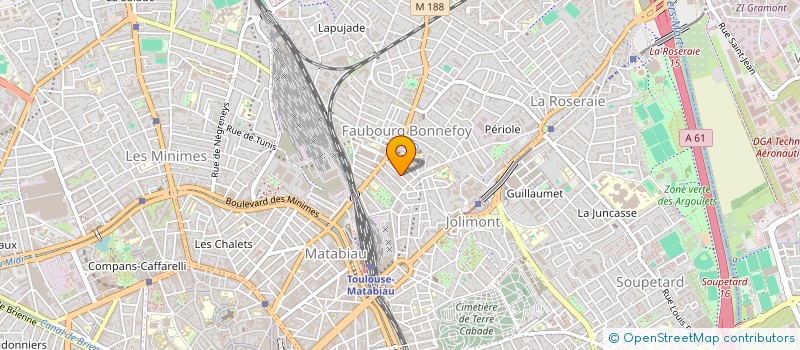 localisation de l'entreprise MONSIEUR ANTHONY COSTANZO à TOULOUSE