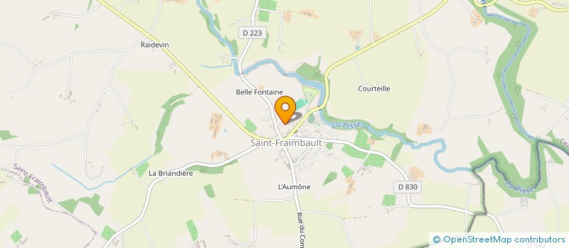 localisation de l'entreprise MONSIEUR ANTHONY COSTARD à SAINT-FRAIMBAULT