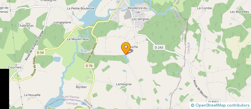 localisation de l'entreprise MONSIEUR ANTHONY COUDERT  MAGNAC-BOURG