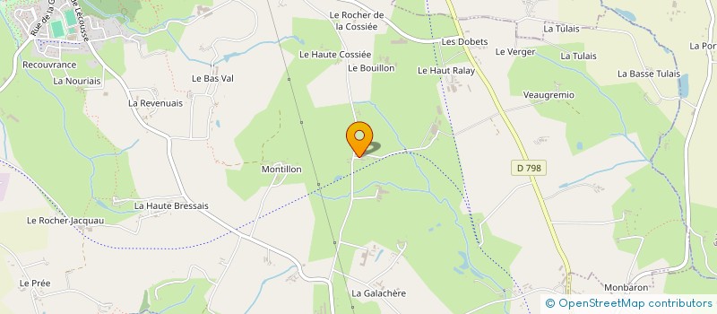 localisation de l'entreprise MONSIEUR ANTHONY COUDRAY à SAINT-GERMAIN-EN-COGLES