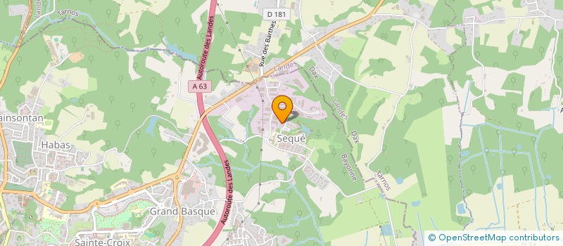 localisation de l'entreprise MONSIEUR ANTHONY COULIBEUF  BAYONNE