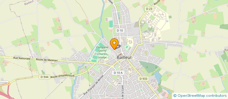 localisation de l'entreprise MONSIEUR ANTHONY COULIER à BAILLEUL
