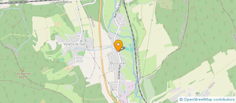 localisation de l'entreprise MONSIEUR ANTHONY COUPE  GRANGES-LE-BOURG