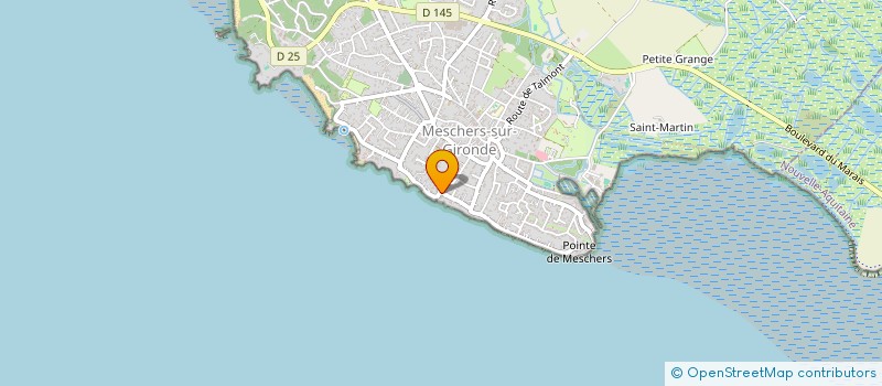 localisation de l'entreprise MONSIEUR ANTHONY COXHEAD  MESCHERS-SUR-GIRONDE