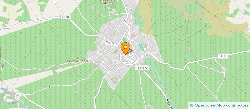 localisation de l'entreprise MONSIEUR ANTHONY CRAPART  CAUX