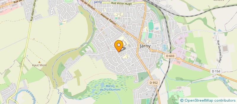 localisation de l'entreprise MONSIEUR ANTHONY CRATO  JARNY