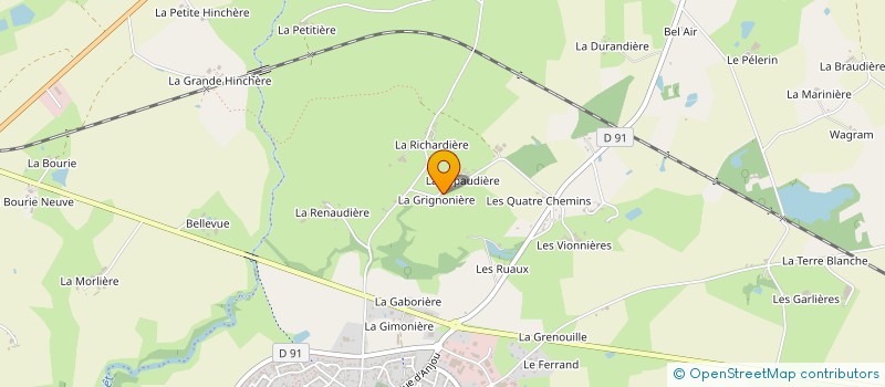 localisation de l'entreprise MONSIEUR ANTHONY CRISTOVAO  SEVREMOINE