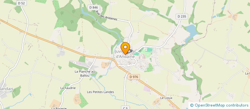 localisation de l'entreprise MONSIEUR ANTHONY CROSSINGHAM à JUVIGNY VAL D'ANDAINE