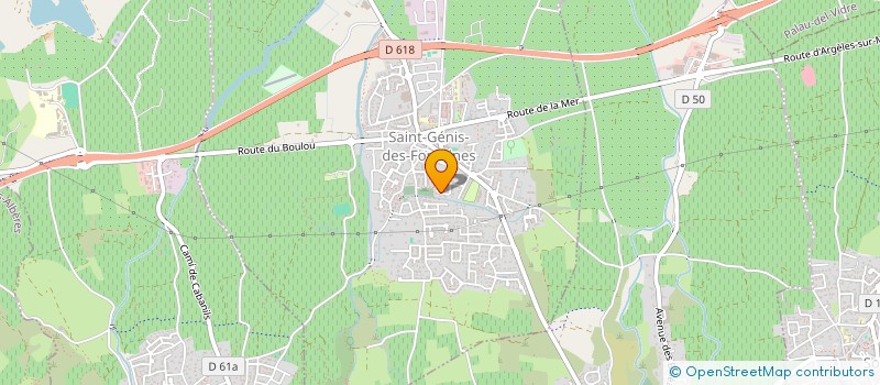 localisation de l'entreprise MONSIEUR ANTHONY CROUZET  SAINT-GENIS-DES-FONTAINES