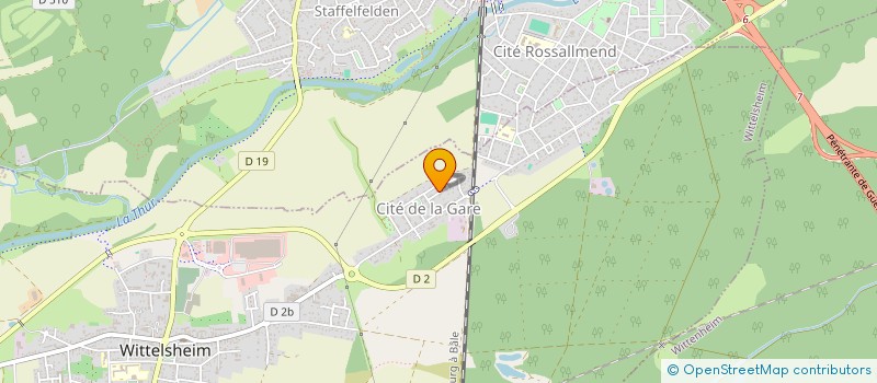 localisation de l'entreprise MONSIEUR ANTHONY CRUZ  BOLLWILLER