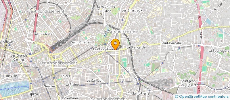 localisation de l'entreprise MONSIEUR ANTHONY CUADRADO à MARSEILLE
