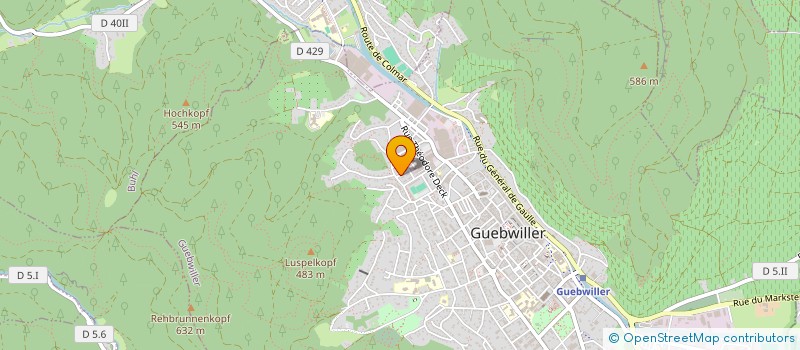 localisation de l'entreprise MONSIEUR ANTHONY D'ONOFRIO  MERXHEIM