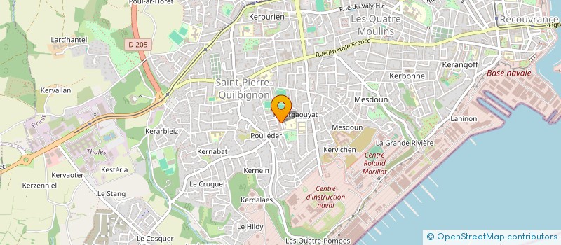 localisation de l'entreprise MONSIEUR ANTHONY DA SILVA à BREST