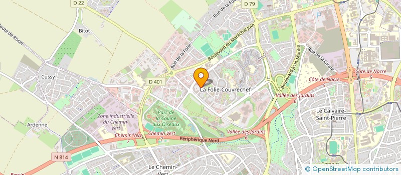 localisation de l'entreprise MONSIEUR ANTHONY DA SILVA à CAEN