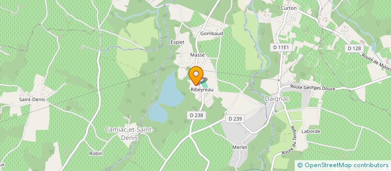 localisation de l'entreprise MONSIEUR ANTHONY DA SILVA  ESPIET