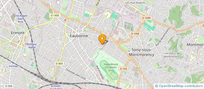 localisation de l'entreprise MONSIEUR ANTHONY DA SILVA à EAUBONNE