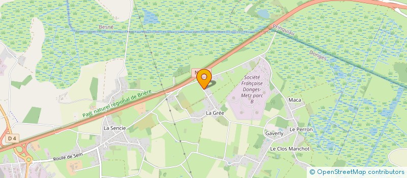 localisation de l'entreprise MONSIEUR ANTHONY DA SILVA BRILHANTE  DONGES