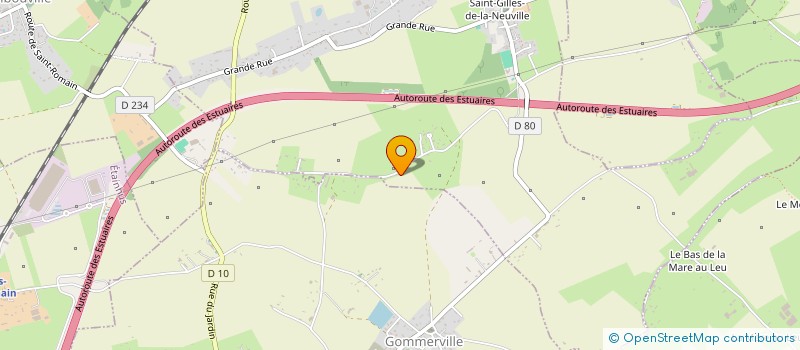 localisation de l'entreprise MONSIEUR ANTHONY DAJON  SAINT-GILLES-DE-LA-NEUVILLE