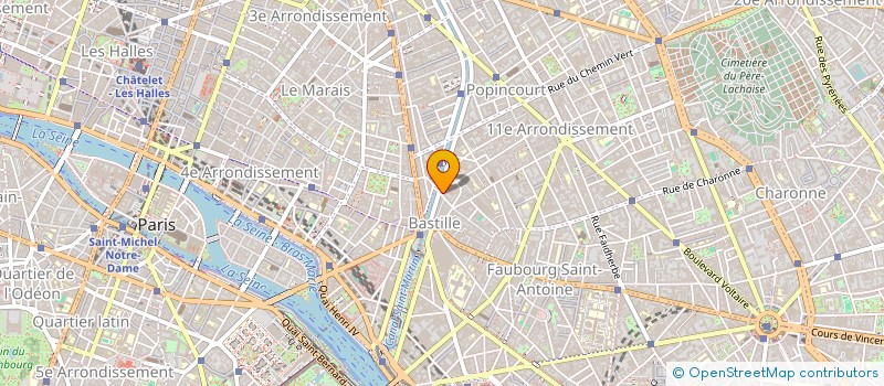 localisation de l'entreprise MONSIEUR ANTHONY DALIBERT  PARIS