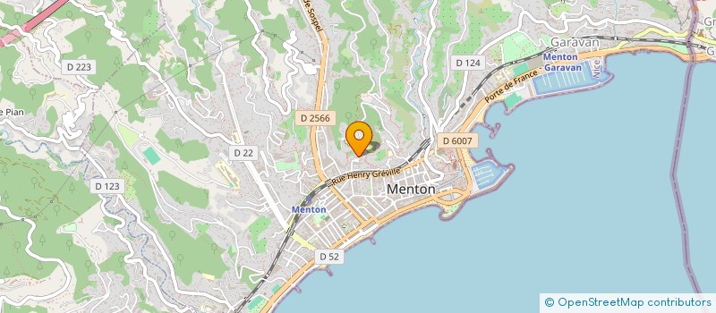 localisation de l'entreprise MONSIEUR ANTHONY DALLE à MENTON