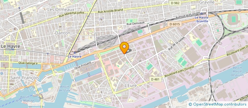 localisation de l'entreprise MONSIEUR ANTHONY DANET à LE HAVRE
