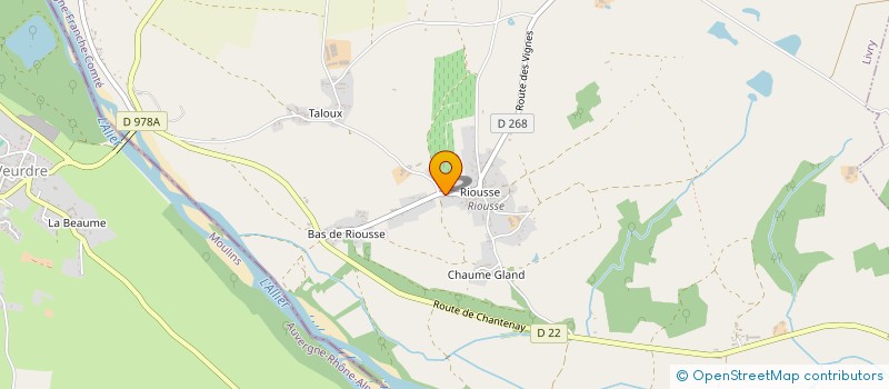 localisation de l'entreprise MONSIEUR ANTHONY DARNAY  LIVRY