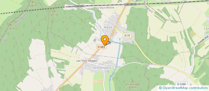 localisation de l'entreprise MONSIEUR ANTHONY DARRIEUTORT  AIBRE