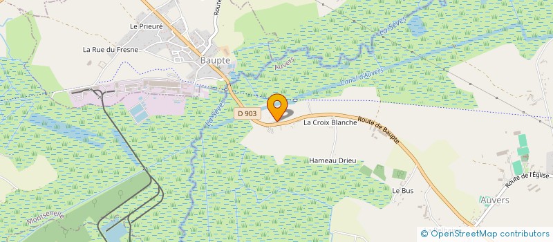 localisation de l'entreprise MONSIEUR ANTHONY DARTHENAY  AUVERS